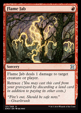 Flame Jab (Eternal Masters) Light Play Foil