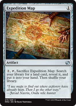 Expedition Map (Modern Masters 2015) Near Mint Foil