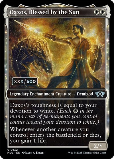 Daxos, Blessed by the Sun (Serialized) (March of the Machine: Multiverse Legends) Near Mint Foil