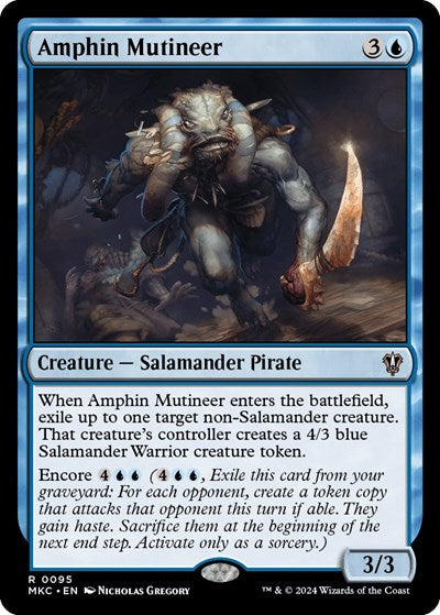 Amphin Mutineer (Commander: Murders at Karlov Manor) Near Mint