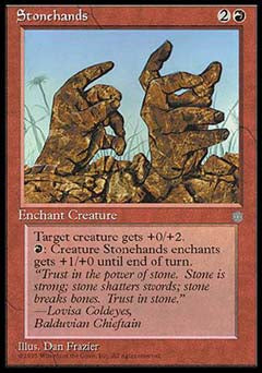 Stonehands (Ice Age) Medium Play