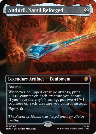 Anduril  Narsil Reforged  Borderless|0|0|0.00