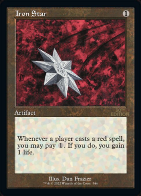 Iron Star (Retro Frame) (30th Anniversary Edition) Near Mint