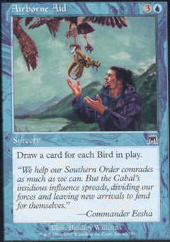 Airborne Aid (Onslaught) Light Play Foil