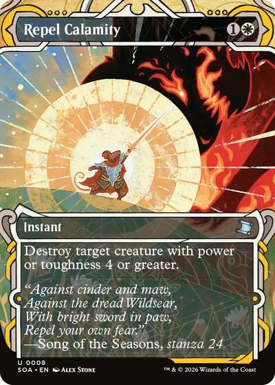 Repel Calamity (Secrets of Strixhaven: Mystical Archive) Light Play Foil