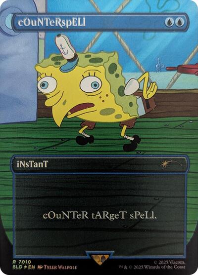 cOuNTeRspELl (7010) (Rainbow Foil) (Secret Lair) Near Mint Foil