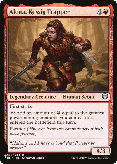 Alena, Kessig Trapper (The List) Near Mint
