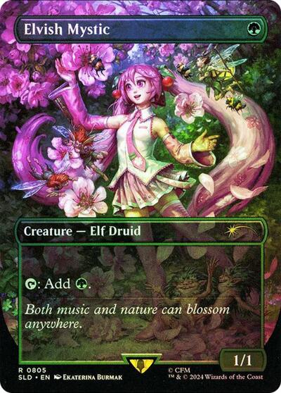 Elvish Mystic  0805   Rainbow Foil|1|0|0.00