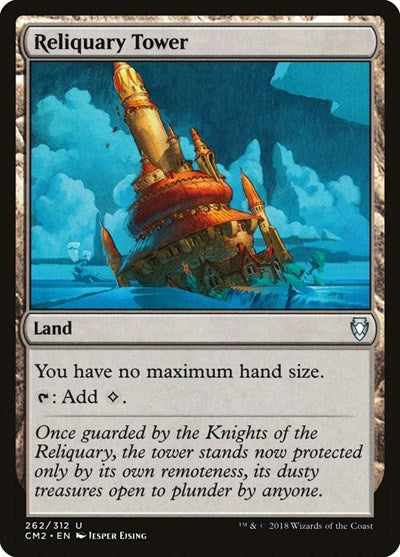 Reliquary Tower (Commander Anthology Volume II) Medium Play