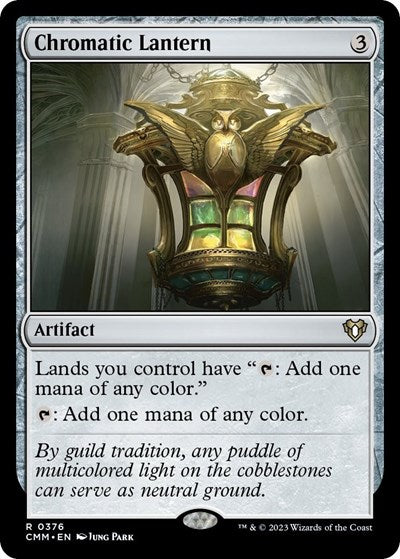 Chromatic Lantern (Commander Masters) Near Mint Foil