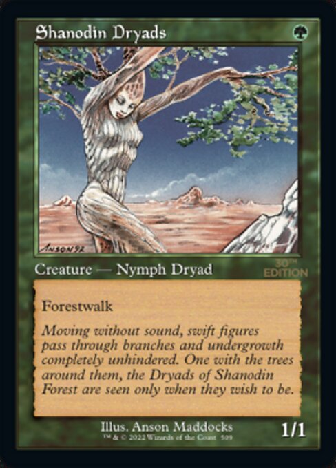 Shanodin Dryads (Retro Frame) (30th Anniversary Edition) Near Mint