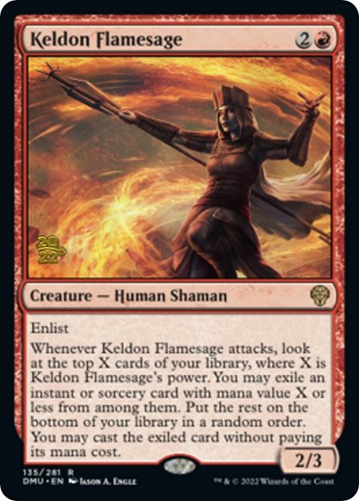 Keldon Flamesage (Promos: Prerelease Cards) Near Mint Foil