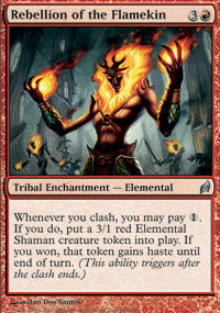 Rebellion of the Flamekin (Lorwyn) Light Play Foil
