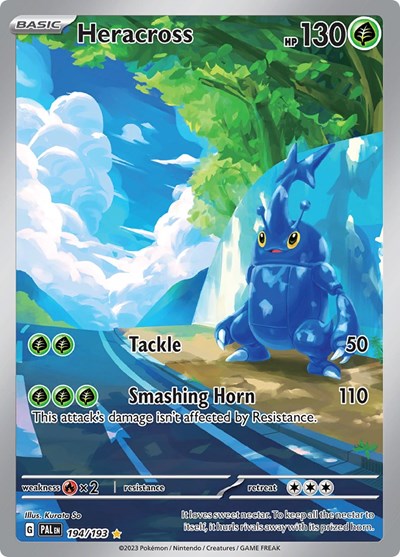 Heracross - 194 (SV02: Paldea Evolved) Near Mint Holofoil