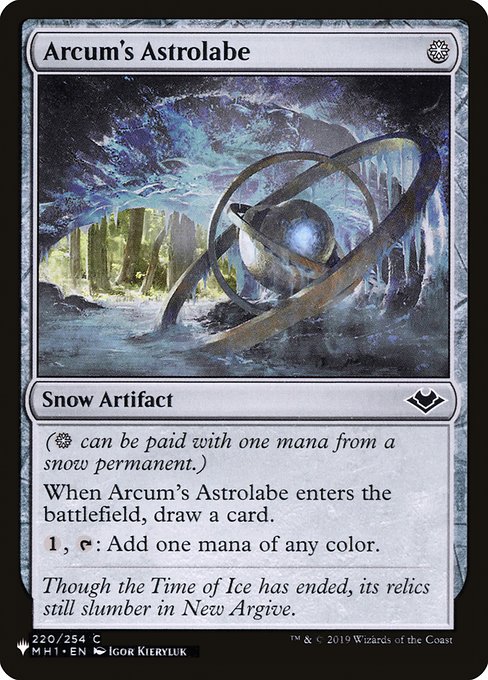 Arcum's Astrolabe (The List) Light Play