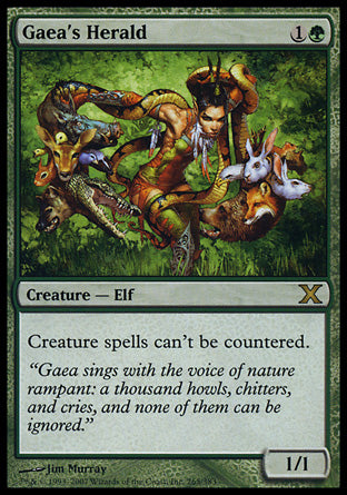 Gaea's Herald (10th Edition) Medium Play