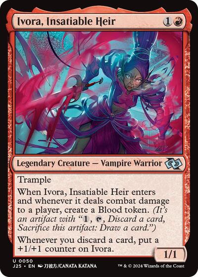 Ivora, Insatiable Heir (Anime) (Foundations Jumpstart) Near Mint