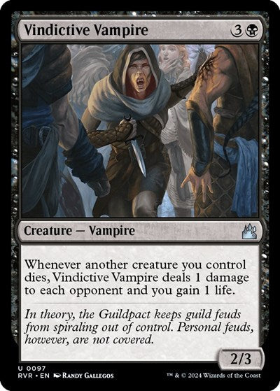 Vindictive Vampire (Ravnica Remastered) Near Mint Foil