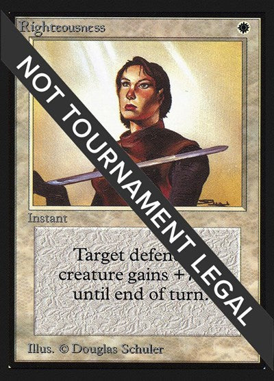 Righteousness (IE) (International Edition) Near Mint