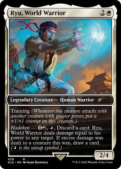 Ryu, World Warrior (Secret Lair) Medium Play