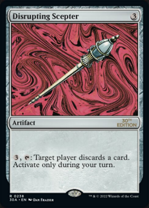 Disrupting Scepter (30th Anniversary Edition) Near Mint