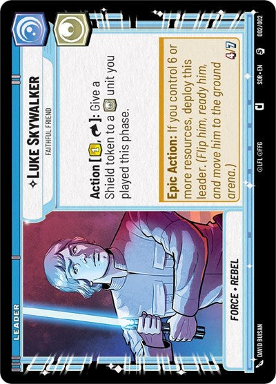 Luke Skywalker Faithful Friend (Prerelease Promos) Near Mint