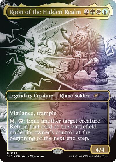 Roon of the Hidden Realm (Rainbow Foil) (Secret Lair) Near Mint Foil