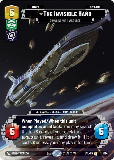 The Invisible Hand Crawling With Vultures (Prestige) (Jump to Lightspeed) Near Mint