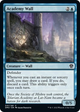 Academy Wall (Dominaria United) Medium Play Foil