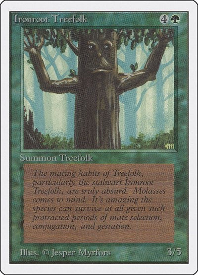 Ironroot Treefolk (Unlimited) Medium Play