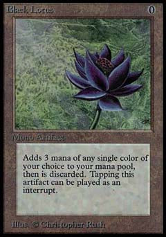 Black Lotus (Beta) Damaged / Poor