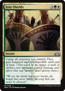 Join Shields (Guilds of Ravnica) Light Play Foil