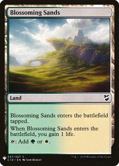 Blossoming Sands (Mystery Booster) Light Play