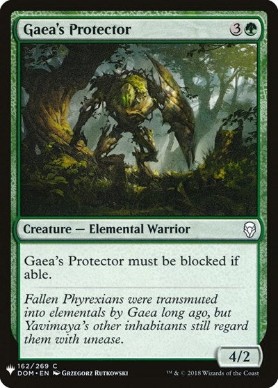 Gaea's Protector (Mystery Booster) Near Mint