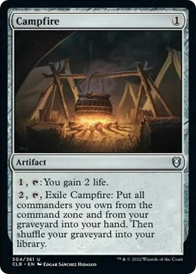 Campfire (Commander Legends: Battle for Baldur's Gate) Light Play Foil