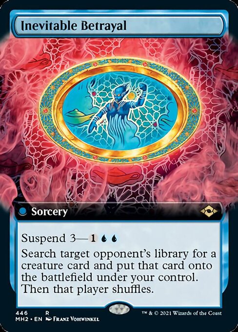 Inevitable Betrayal (Extended Art) (Modern Horizons 2) Light Play