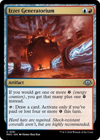 Izzet Generatorium (Modern Horizons 3) Light Play