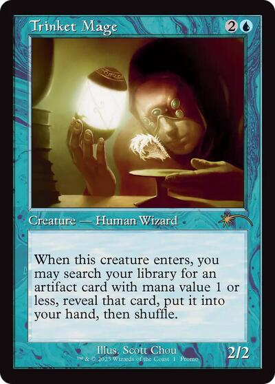 Trinket Mage (Retro Frame) (Promos: WPN and Gateway) Near Mint Foil