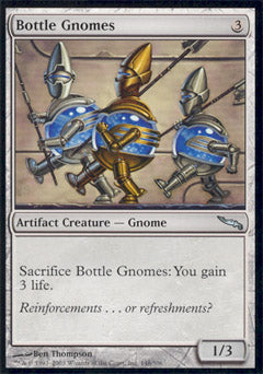 Bottle Gnomes (Mirrodin) Medium Play Foil