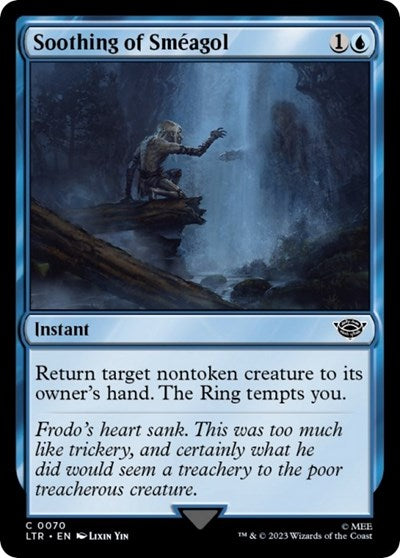 Soothing of Smeagol (Universes Beyond: The Lord of the Rings: Tales of Middle-earth) Near Mint Foil