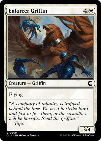 Enforcer Griffin (Ravnica: Clue Edition) Near Mint