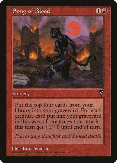 Song of Blood (Visions) Medium Play