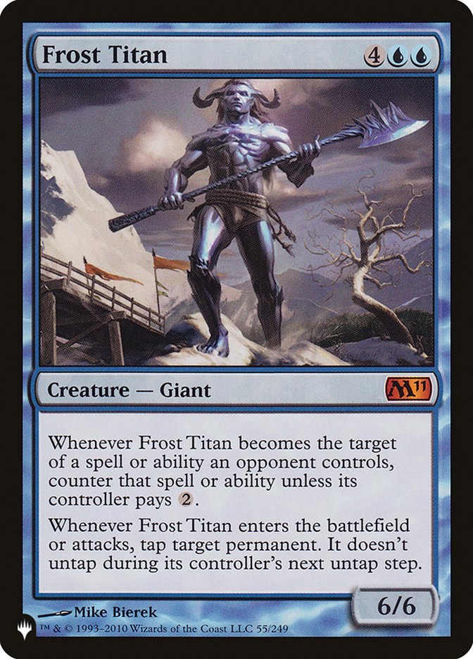 Frost Titan (The List) Light Play