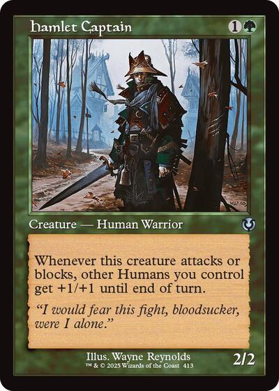 Hamlet Captain (Retro Frame) (Innistrad Remastered) Near Mint