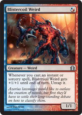 Blistercoil Weird (Return to Ravnica) Light Play