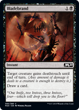 Bladebrand (Magic 2020 Core Set) Light Play Foil