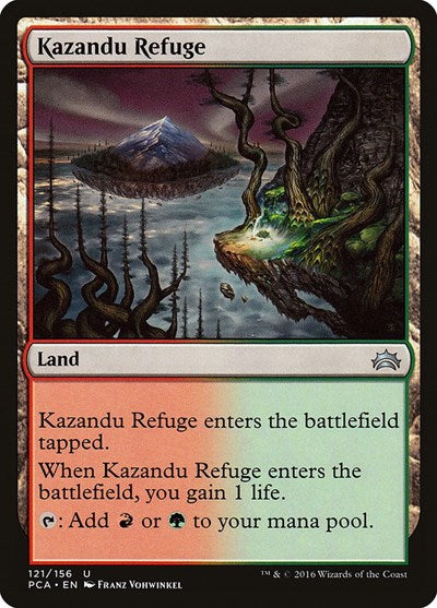Kazandu Refuge (Planechase Anthology) Medium Play