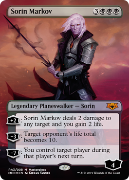 Sorin Markov (Ravnica Allegiance Mythic Edition) Near Mint Foil
