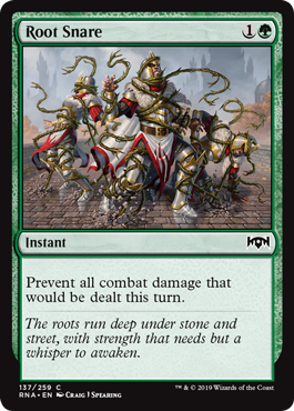 Root Snare (Ravnica Allegiance) Light Play Foil