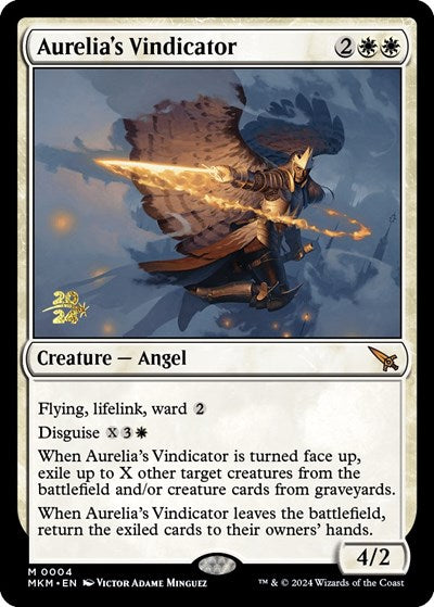 Aurelia's Vindicator (Promos: Prerelease Cards) Near Mint Foil
